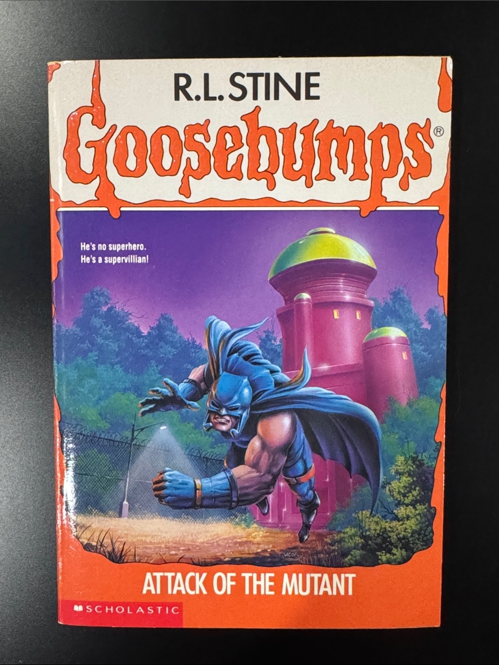 Goosebumps #25: Attack of the Mutant - Vintage Scholastic Paperback Novel